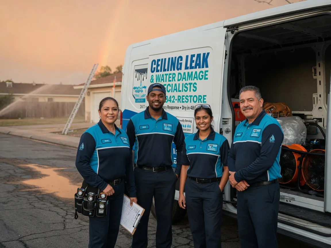 Ceiling Leak Cleanup company in Ecleto, TX